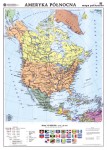Ameryka Północna. Mapa polityczna/konturowa