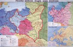 Polska podczas drugiej wojny światowej (164x 120 cm)