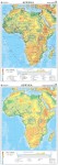 Afryka. Mapa ogólnogeograficzna/napa do ćwiczeń