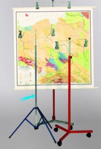 STOJAK DO ZAWIESZANIA MAP I PLANSZ /składany/