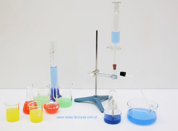 zestaw do doświadczeń chemicznych Zestaw do doświadczeń chemicznych