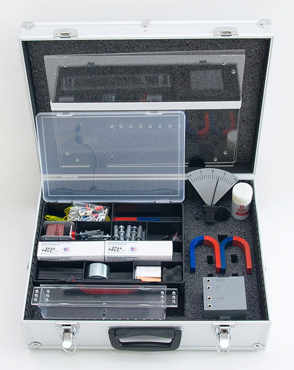 elektromagnetyzm zestaw dydaktyczny Komplet do elektromagnetyzmu - electromagnetism