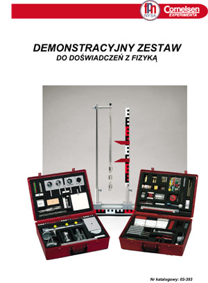 Zestaw elementów do pokazów z fizyki pomoce dydaktyczne fizyka Zestaw demonstracyjny do fizyki pomoce dydaktyczne fizyka