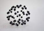 Model  fullerenu C60