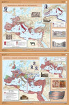 Ekspansja republiki rzymskiej / Rozwój i upadek cesarstwa rzymskigo (160 x120 cm)