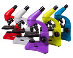 Mikroskop Levenhuk Rainbow 50L PLUS, powiększenie 64–1280x