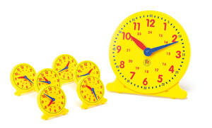 klasowy zestaw zegarów zegary do nauki