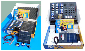 El-Go edu1+Solar - zestaw edukacyjny do nauki elektroniki - rozszerzony