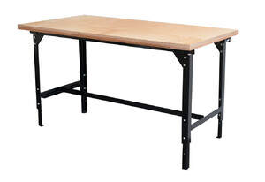 Stół warsztatowy Nysa regulowany montażowy 2-os. 1450x620xH /składany/ laboratoria przyszłości