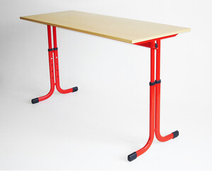 Stół szkolny regulowany MIESZKO-R jednoosobowy stolik z regulacją