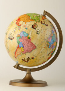 Globus trasami odkrywców średnica 220 mm