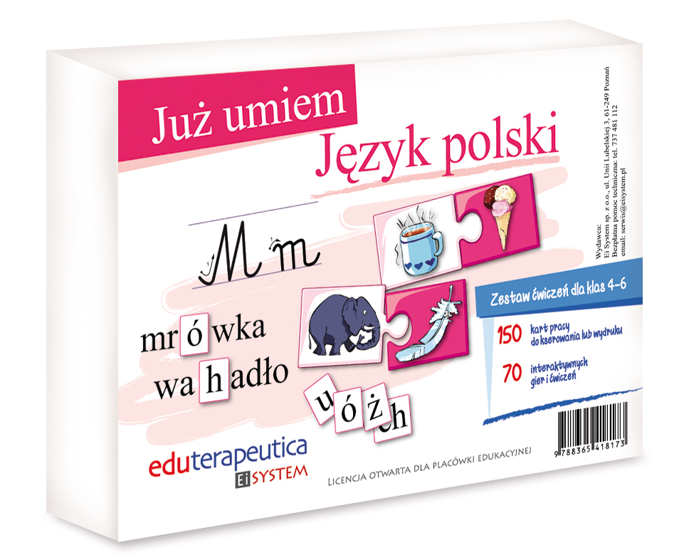 Już umiem. Język polski Sklep FPN Nysa - pomoce dydaktyczne